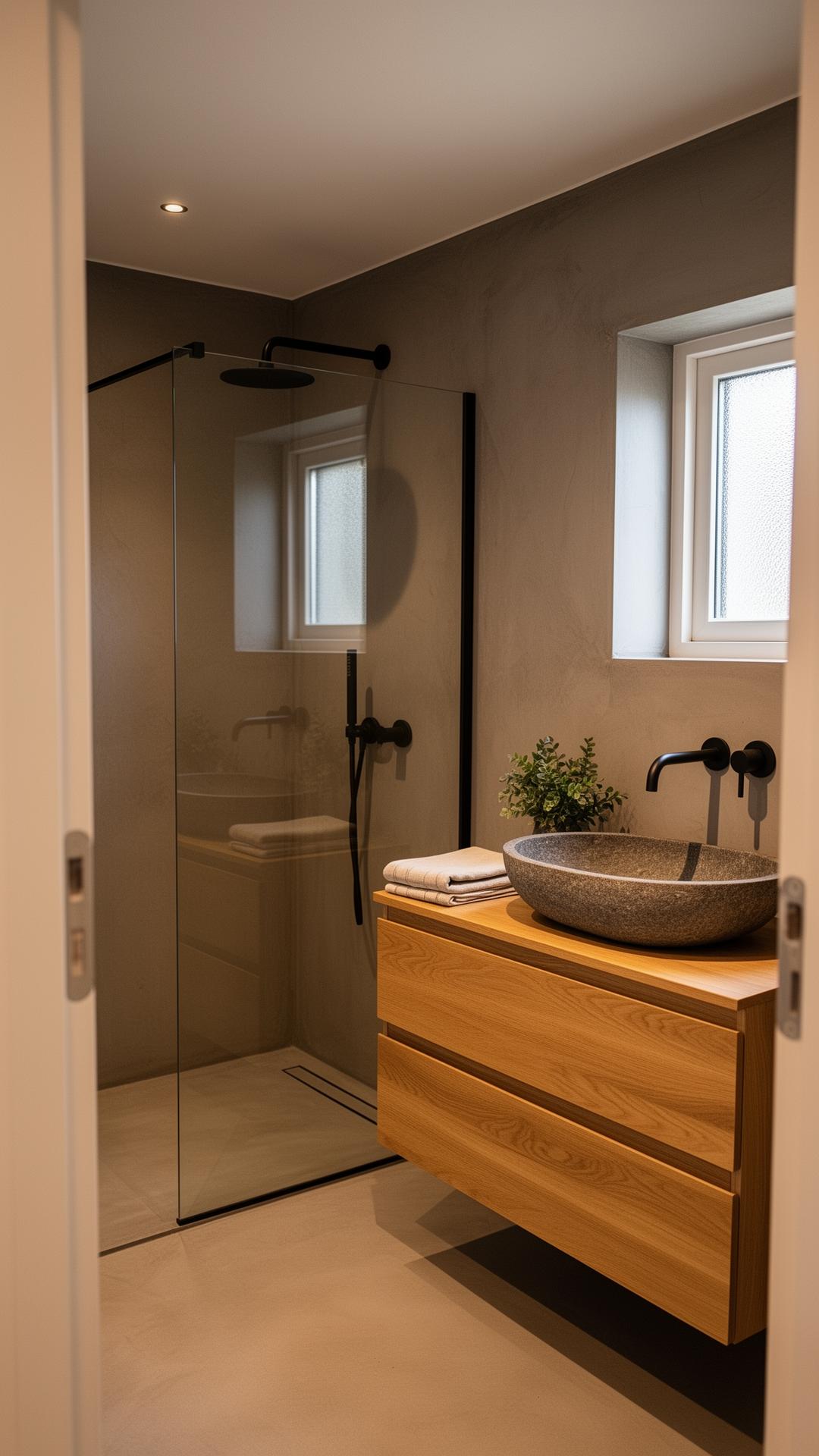 Mikrocementbad, Hasle – efter